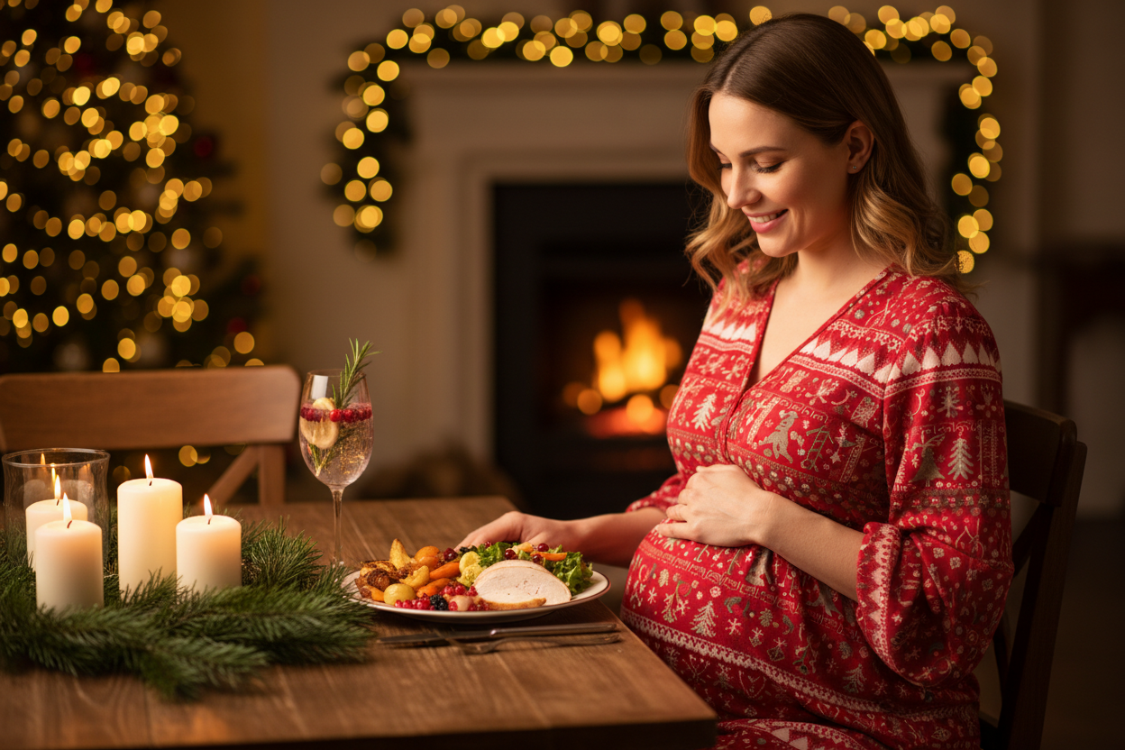 Femme enceinte : que manger pendant les fêtes de fin d’année ? Le guide complet, clair et rassurant
