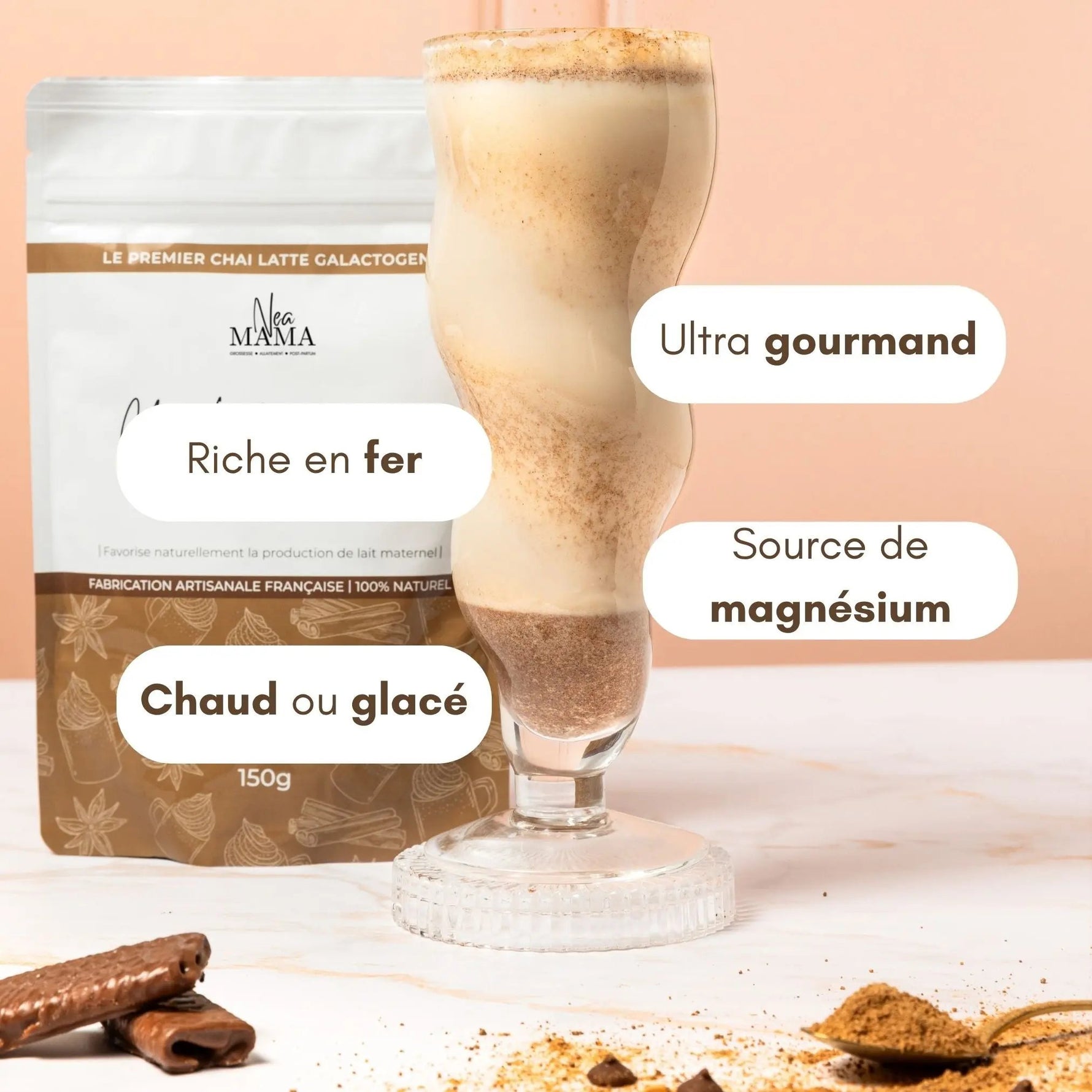 Chai latte boost bio - allaitement NEA MAMA