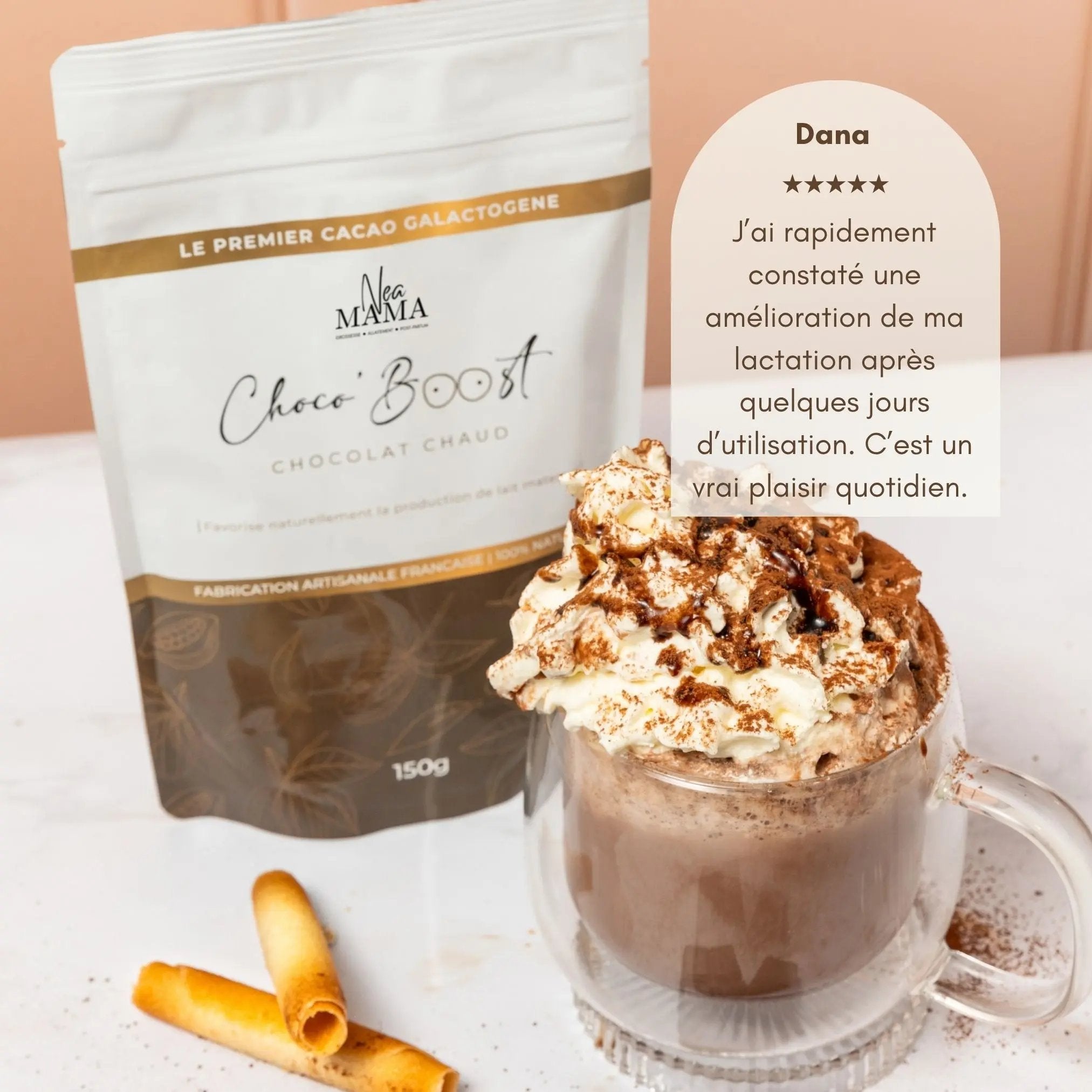 Chocoboost original bio - Allaitement NEA MAMA