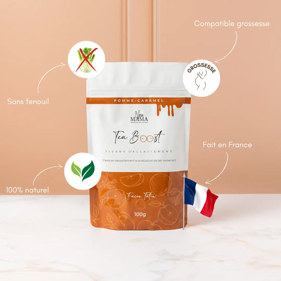Teaboost Tarte tatin  - Allaitement NEA MAMA