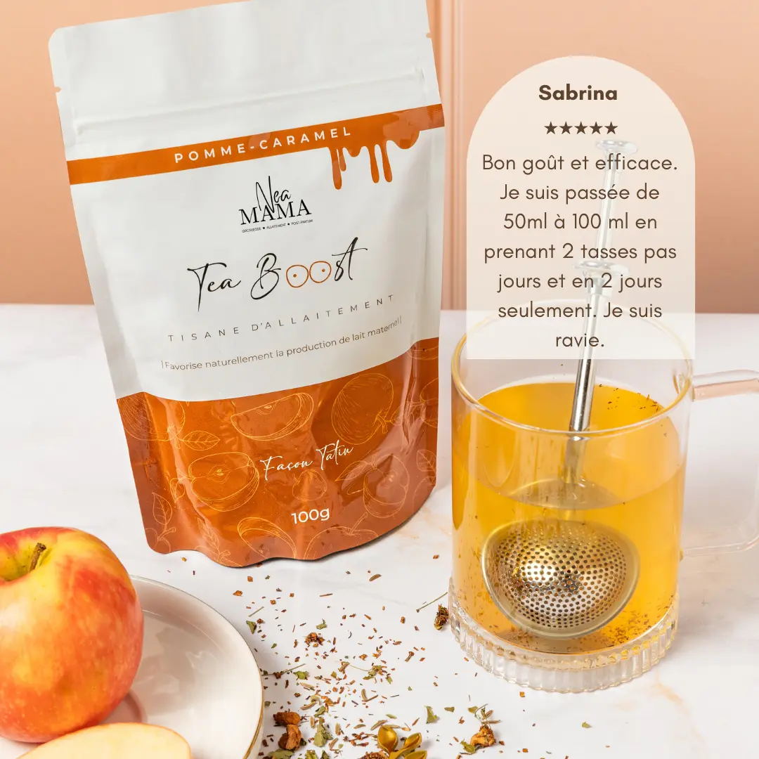 Teaboost Tarte tatin  - Allaitement NEA MAMA