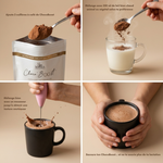 Préparation du chocolat chaud ChocoBoost NEA MAMA pour les mamans allaitantes