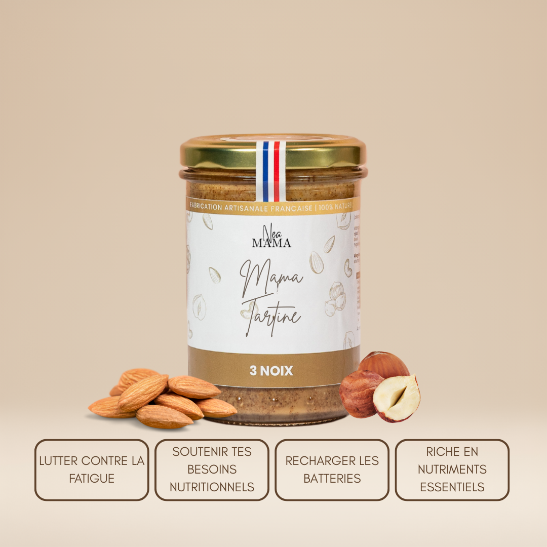 Mama Tartine NEA MAMA aux noix source d’énergie durable