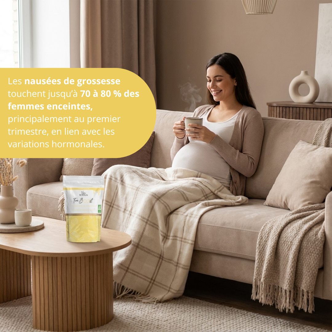 Tisane nausées de grossesse