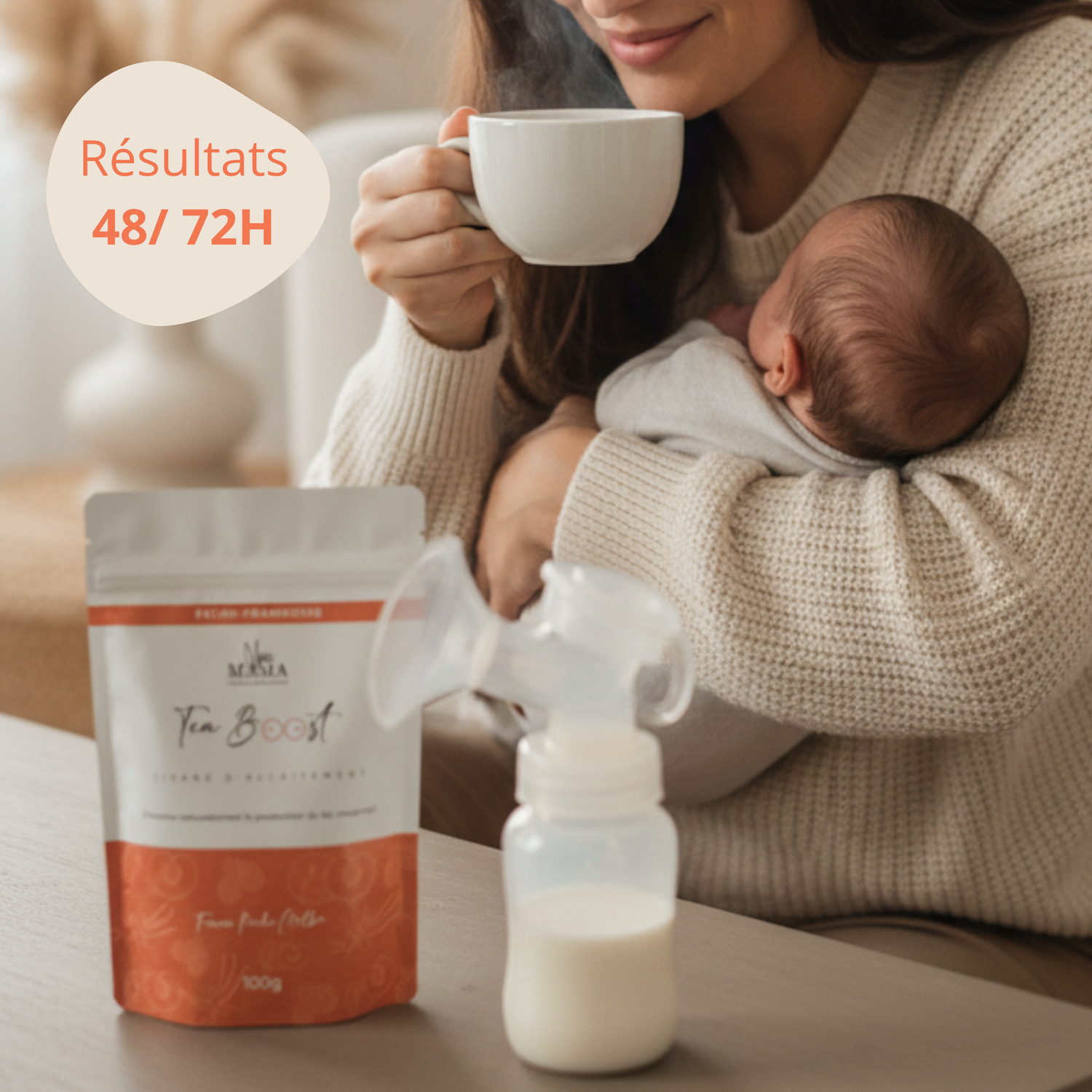 TeaBoost Pêche Melba