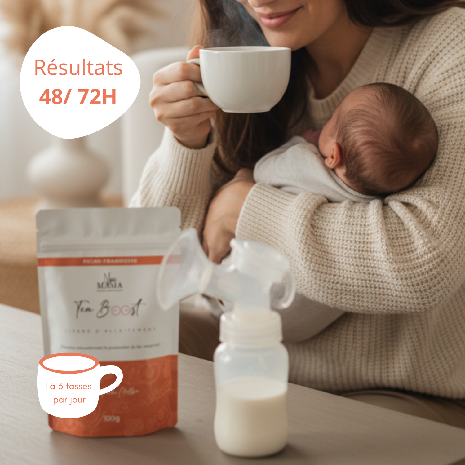 TeaBoost Pêche Melba