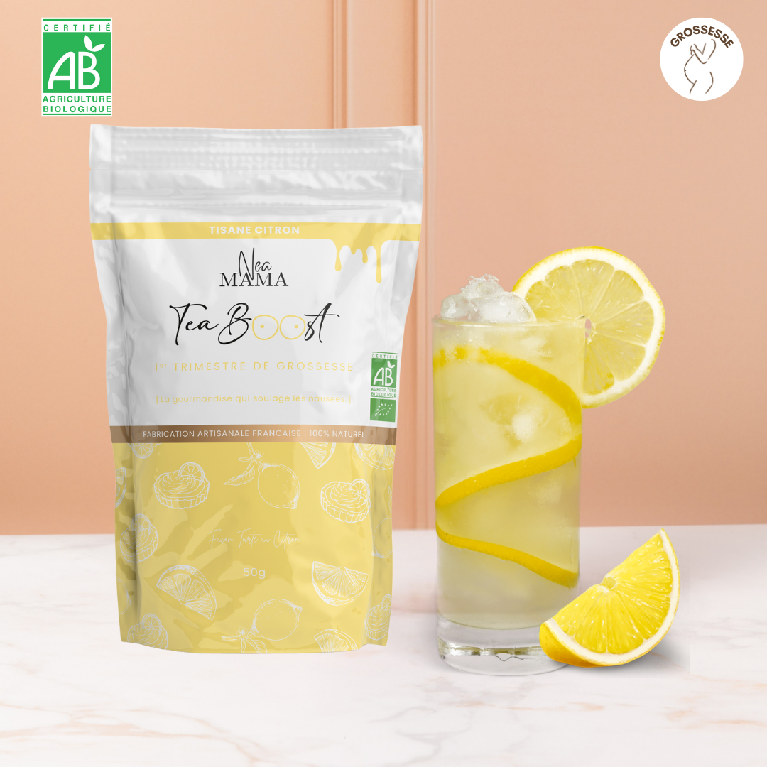 Teaboost Tarte au citron bio - Grossesse