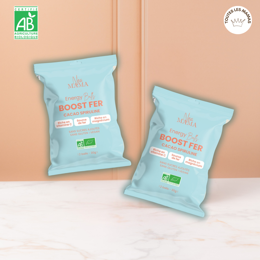 Energy ball boost de fer bio - toutes les mamas