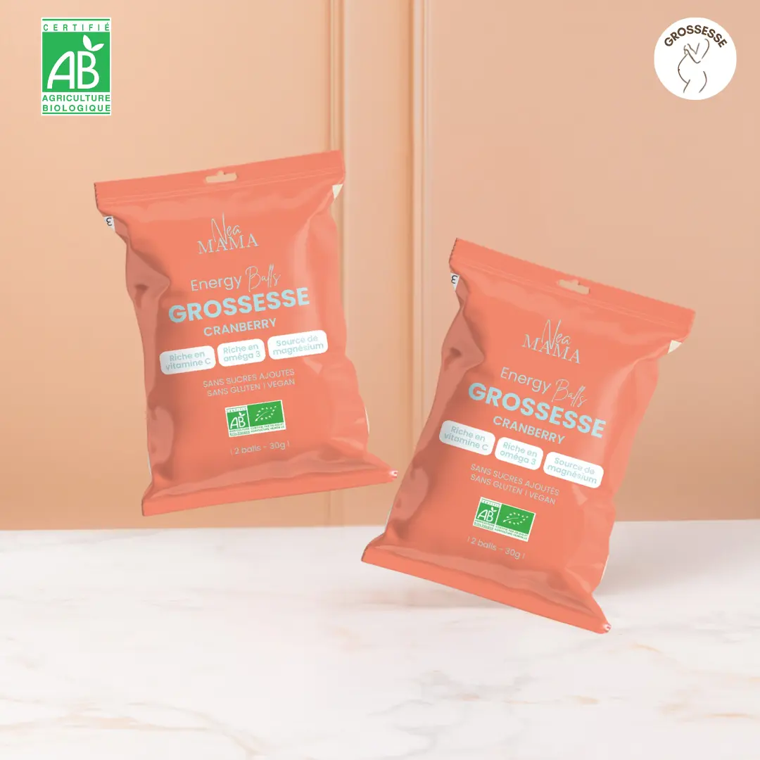 Energy Ball cranberries bio - grossesse NEA MAMA