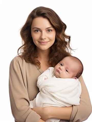 Maman et son bébé